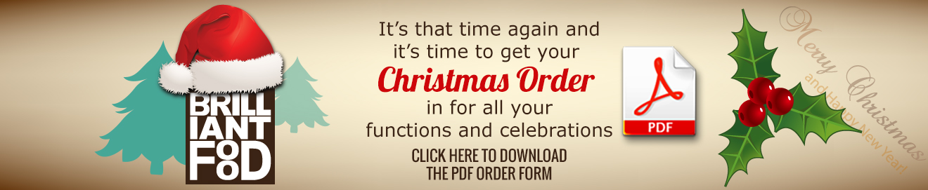 christmas order forms for brilliant food are now available